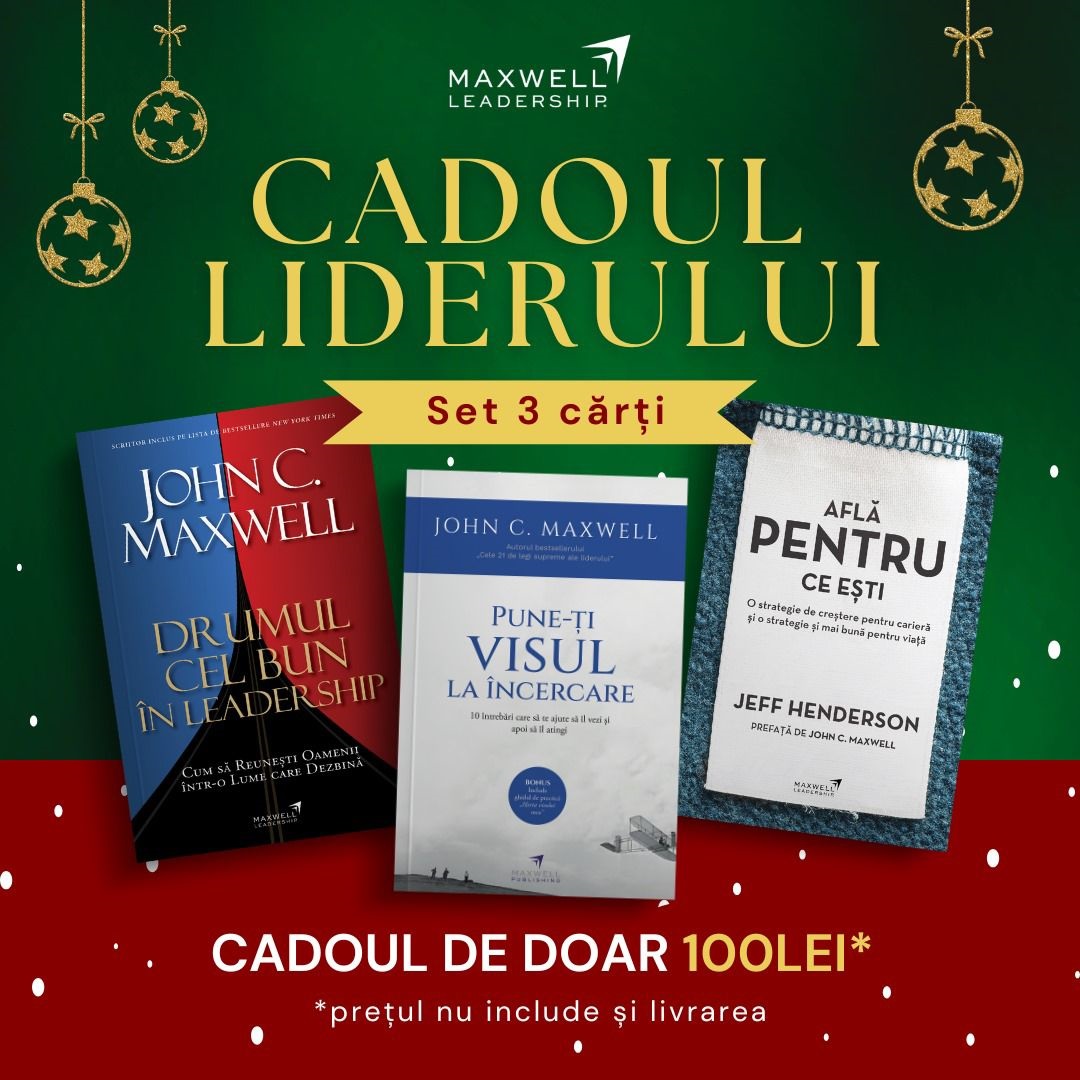 Set cărți "Cadoul Liderului"