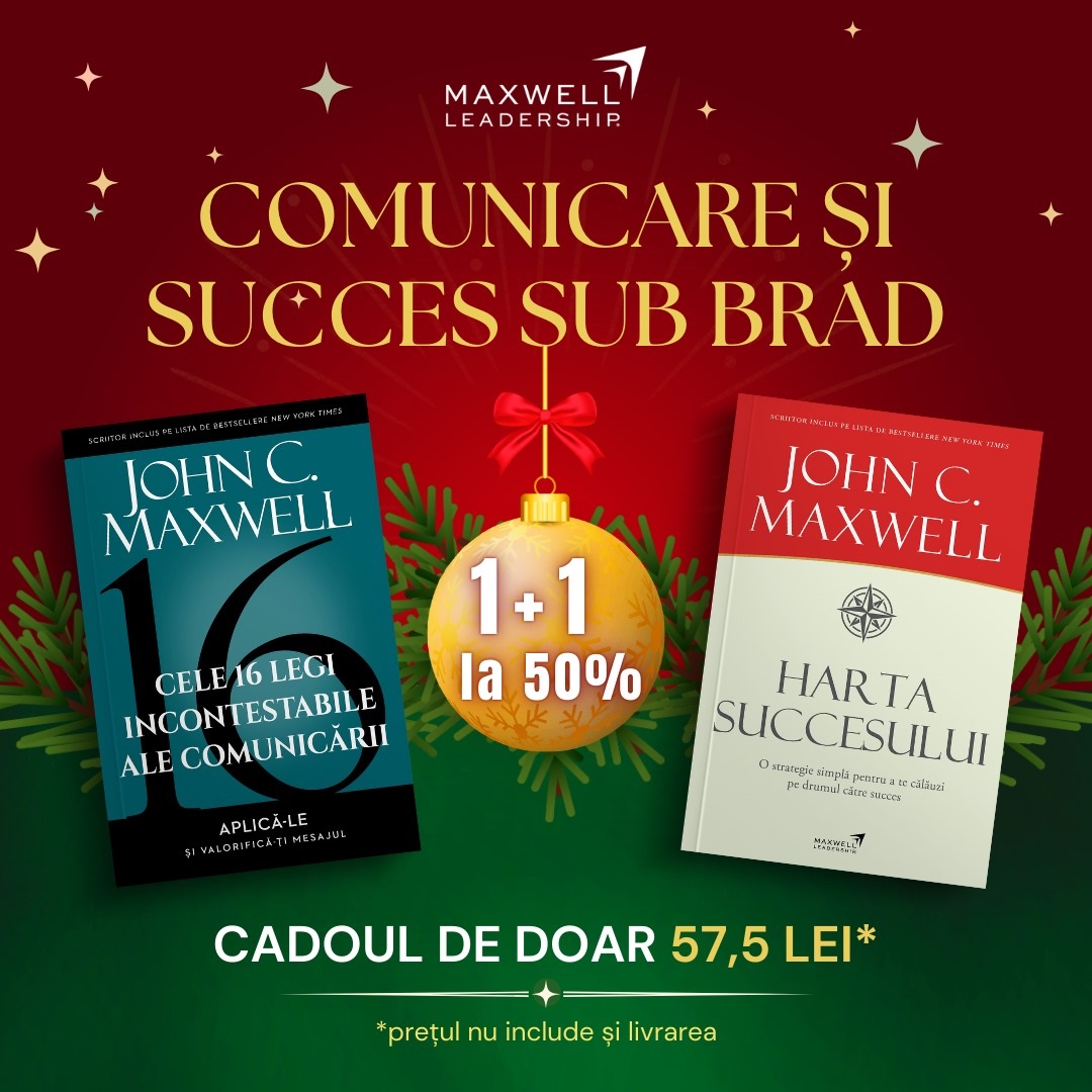 Set cărți "Comunicare și succes sub brad"